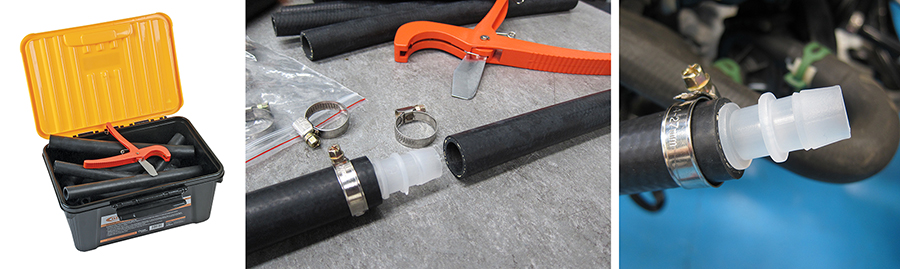 Comprehensive and professional vehicle hose repair kit 