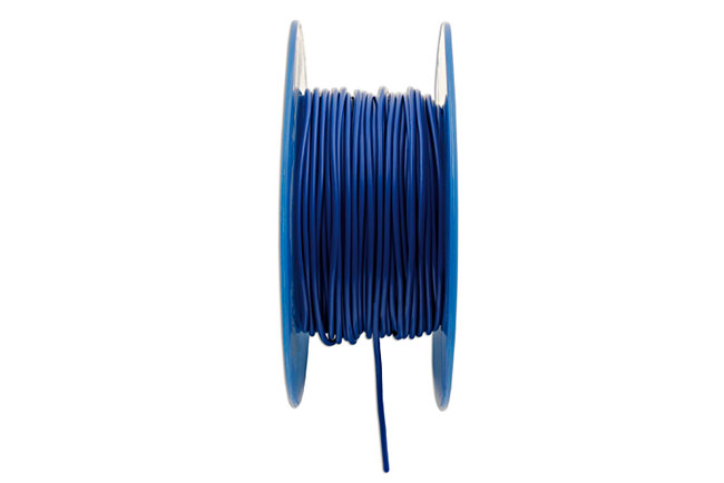 Laser Tools 30031 Blue Thin Wall Single Core Cable 28/0.30 50m