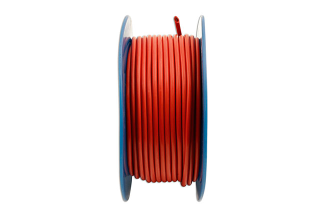 Laser Tools 30035 Red Thin Wall Single Core Cable 28/0.30 50m