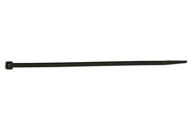 Laser Tools 30316 Black Cable Tie 300mm x 4.8mm 100pc x 5