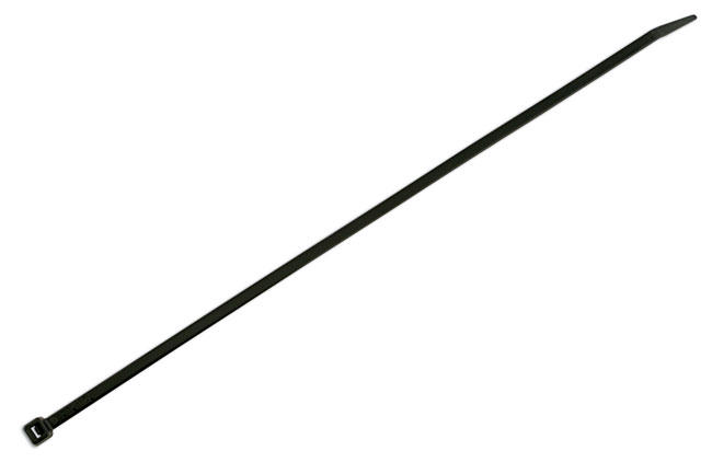 Laser Tools 30322 Black Cable Tie 370mm x 7.6mm 100pc