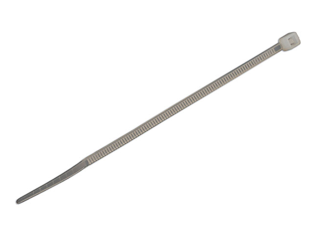Laser Tools 30326 Natural Cable Tie 200mm x 4.8mm 100pc