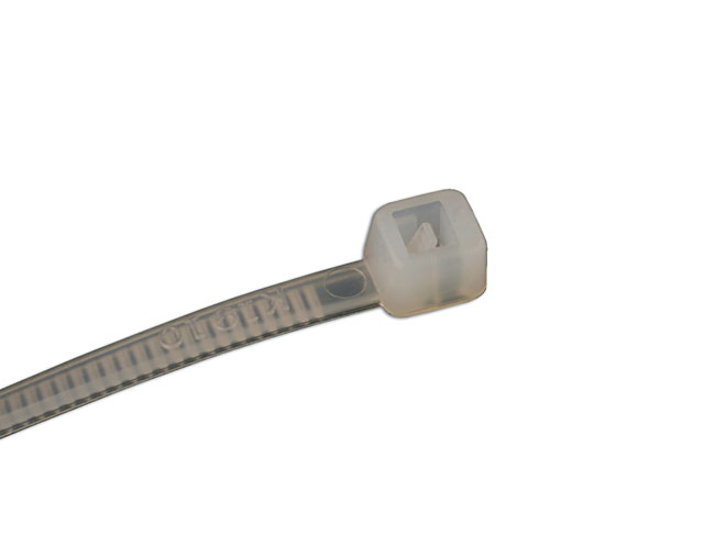 Laser Tools 30325 Natural Cable Tie 100mm x 2.5mm 100pc