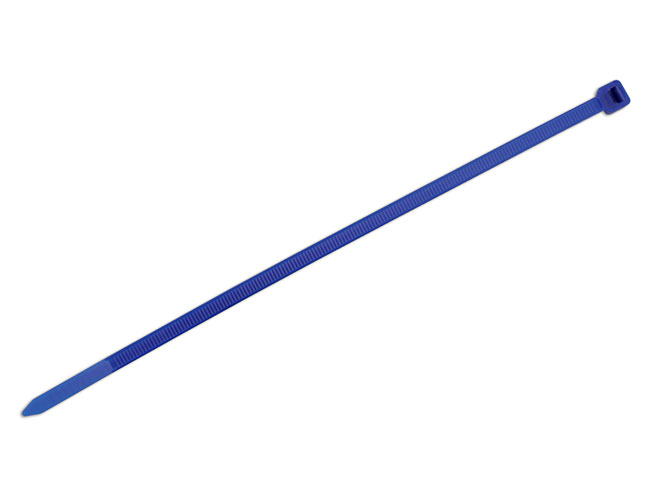 Laser Tools 30337 Blue Cable Tie 200mm x 4.8mm 100pc