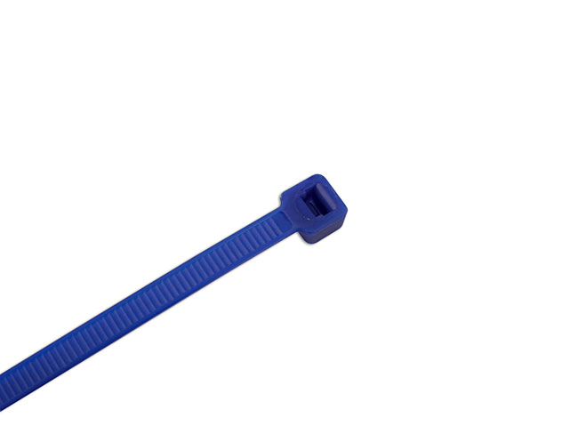 Laser Tools 30337 Blue Cable Tie 200mm x 4.8mm 100pc
