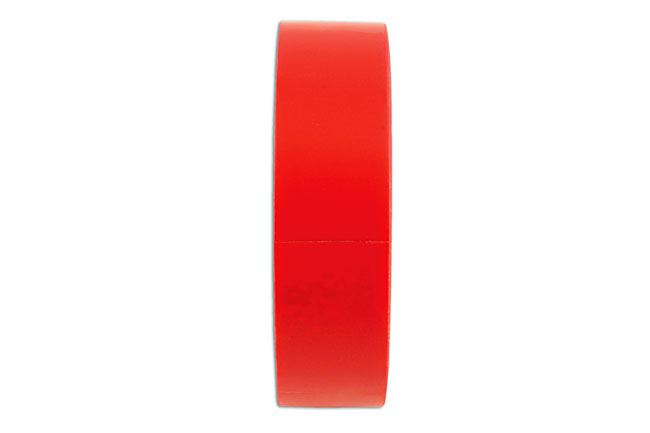 Laser Tools 30380 Red PVC Insulation Tape 19mm x 20m 10pc