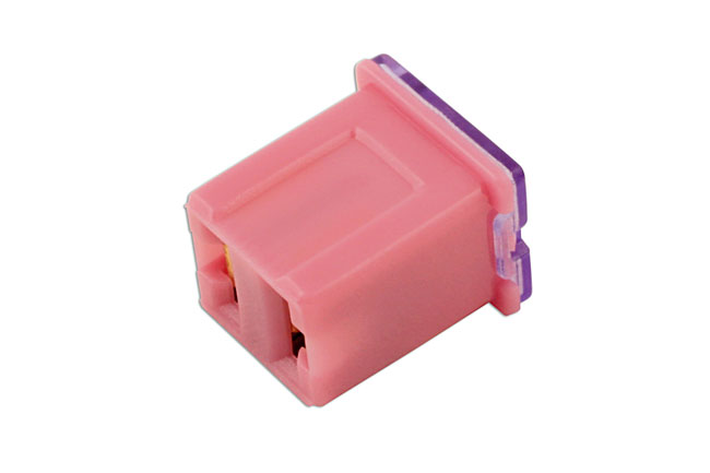 Laser Tools 30484 J-Type Cartridge Low Profile Fuses 30A, Pink 10pc