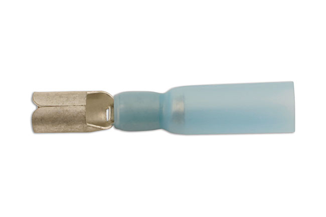 Laser Tools 30701 Blue Heat Shrink Female Bullet Terminal 25pc