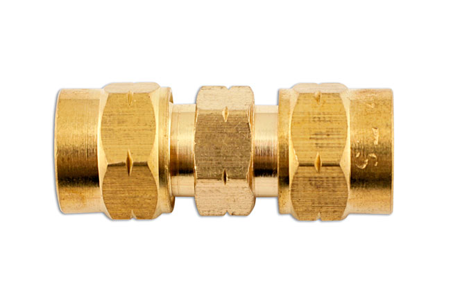 Laser Tools 31157 Brass Straight Coupling 10mm 5pc