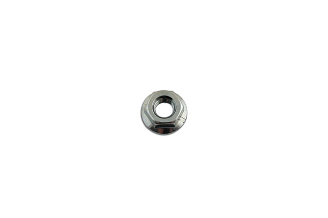 Laser Tools 31367 Serrated Flange Nuts M6 100pc