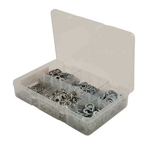 Laser Tools 31867 Assorted Imperial Spring Washers 800pc