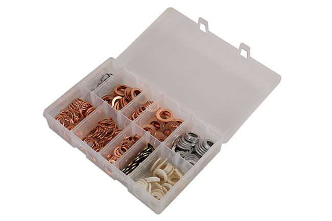 Laser Tools 31869 Assorted Sump Plug Washers Box 250pc