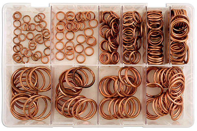 Laser Tools 31885 Assorted Compression Washers Box 250pc