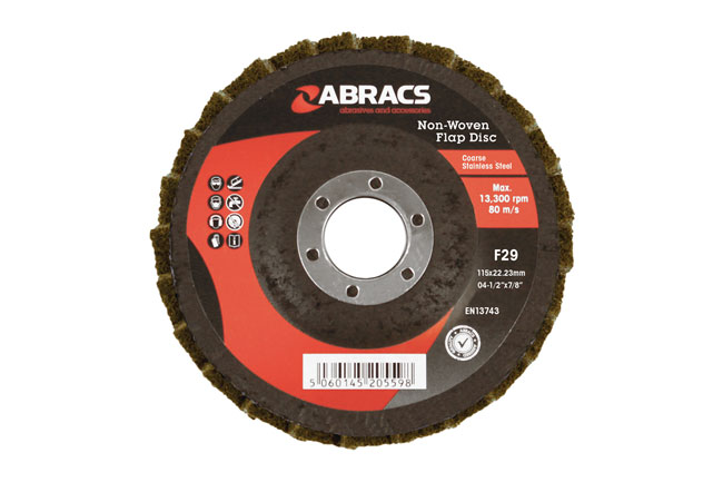 Connect 32075 Abracs Surface Conditioning Discs 115mm 5pc