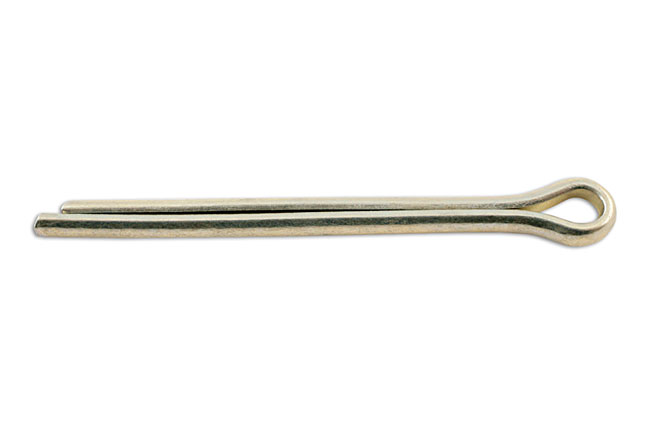 1/4" zinc plated split pins, 1" in length, suitable for securing fasteners in place
