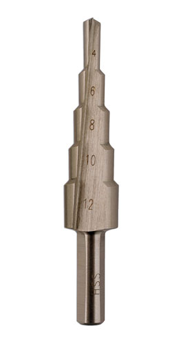 Laser Tools 33009 Stepped Drill 4 - 12mm