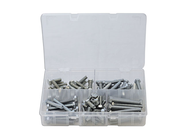 Laser Tools 35016 Assorted 8mm Bolts Box 79pc