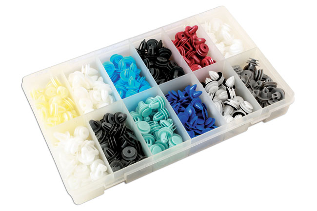 Laser Tools 36047 Assorted Panel Clips, Asian Market 335pc