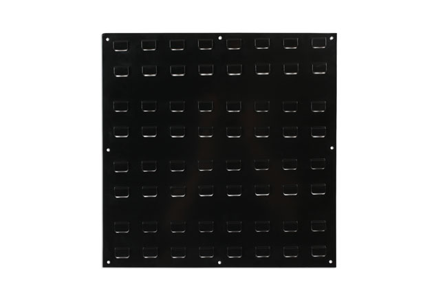 Laser Tools 36990 Metal Wall Mountable Louvred Panel - for Storage Bins
