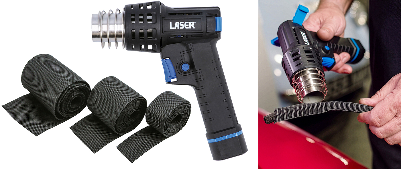 Braided Fabric Heat-Shrink Sleeving Master Kit from Connect Workshop Consumables 