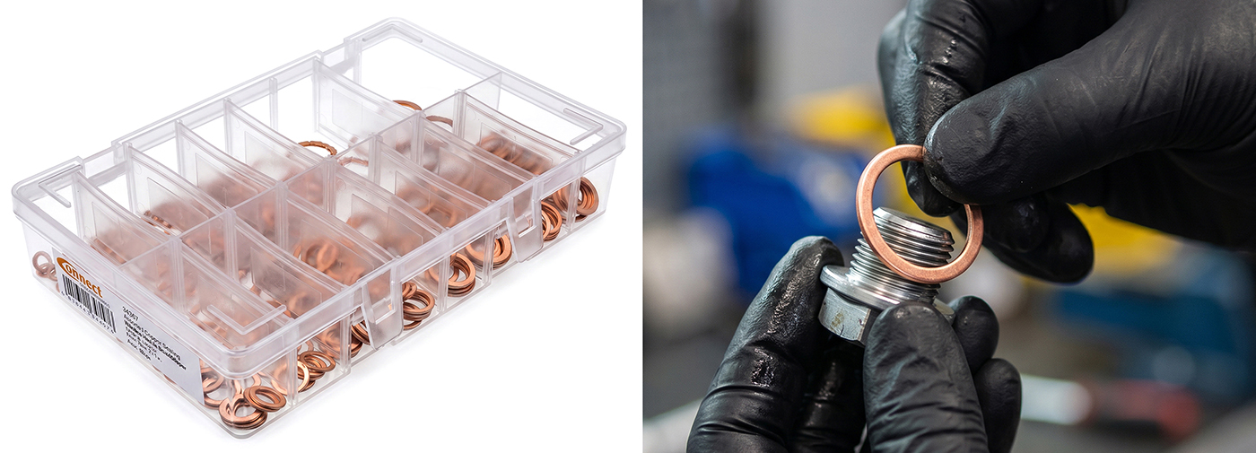 Workshop essentials: new metric copper sealing washer assortment