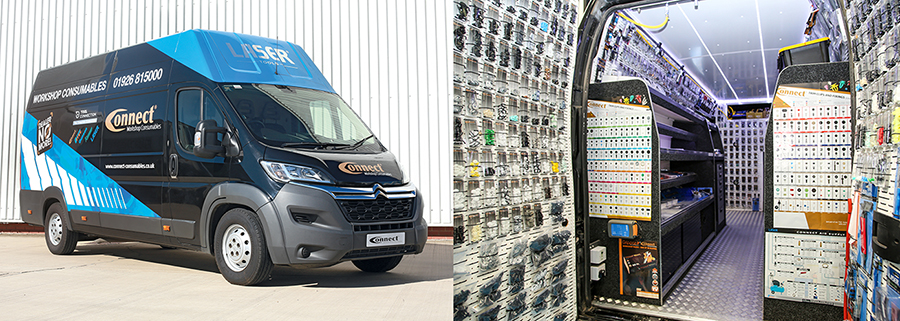 See the UK’s most dynamic consumables range first hand with a visit from the new Connect Workshop Consumables Tech Van