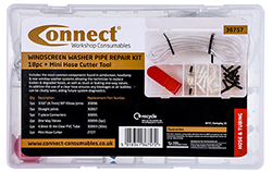 Useful windscreen washer pipe repair kit from Connect Workshop Consumables