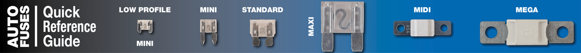 Header image for product category Mini Blade Fuses Low Profile