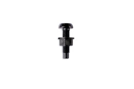 31532 Black plastic number plate mounting screws