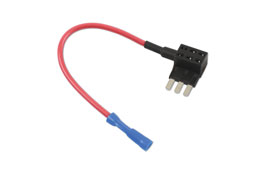 Piggy back fuse holder.