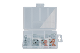 Box of replacement strip fuses.