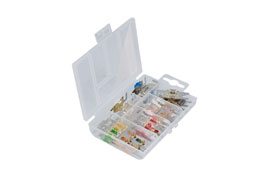 An assorted box of replacement Midi Fuses.