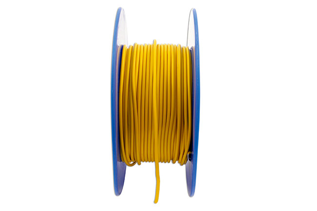 30008 Yellow Single Core Auto Cable 14/0.30 50m