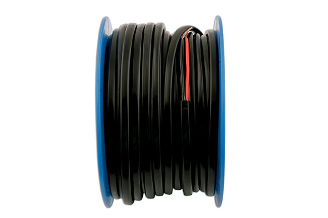 30051 Black/Red Flat Twin Auto Cable 14/0.30 100m