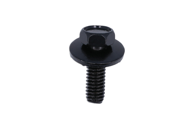 30056 Black Hex-Head Body Screw with Washer - for Toyota 5pc