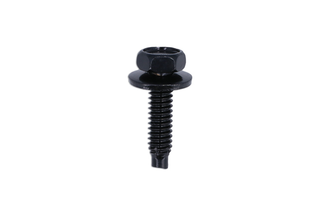 30058 Black Hex-Head Body Screw with Washer - for Chrysler 5pc