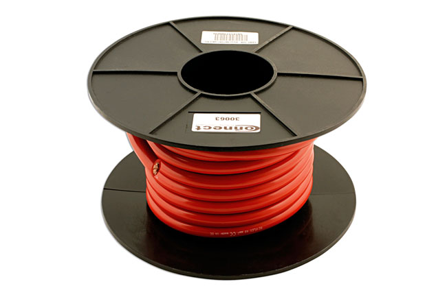 Laser Tools 30063 Red Battery Starter Cable 315/0.40 10m