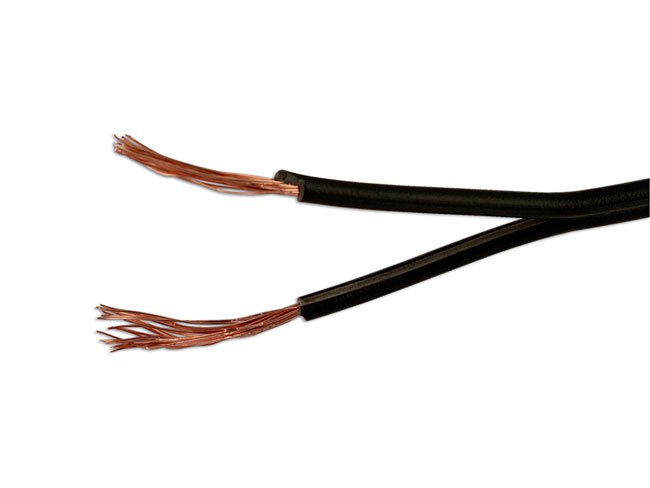 Laser Tools 30066 Black/Red Twin Core Speaker Cable  24/0.20 6A 30m