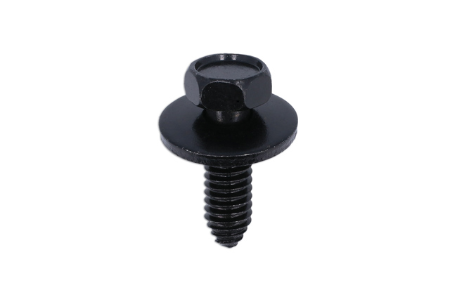 30069 Black Hex-Head Body Screw with Washer - for Vauxhall Opel 5pc