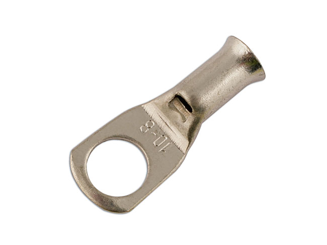 Laser Tools 30070 Copper Tube Terminals 10mm² x 8.0mm 20pc