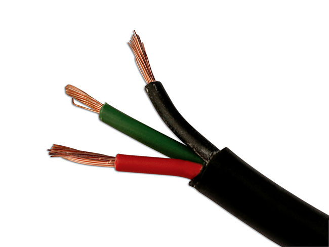 30090 Black 4 Core Auto Cable 5.75A 30m