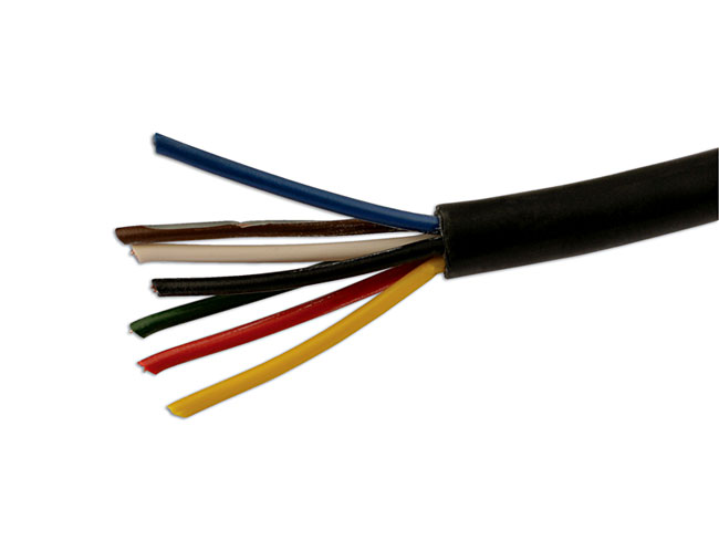 30092 Black 7 Core Trailer Cable 5.75A 30m