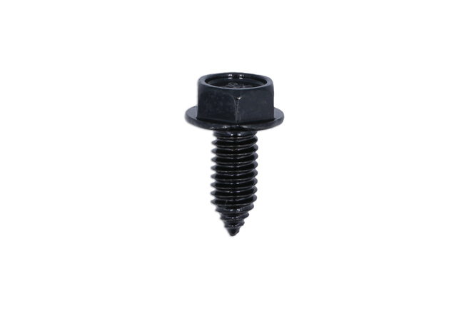 30096 Black Hex-Head Body Screw with Washer - Universal 5pc