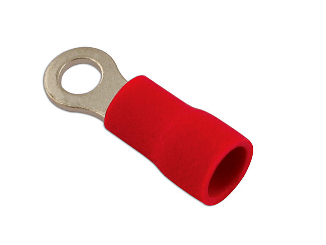 Laser Tools 30142 Red Ring Terminal 3.2mm 100pc