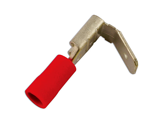 Laser Tools 30149 Red Piggyback Terminal 6.3mm 100pc