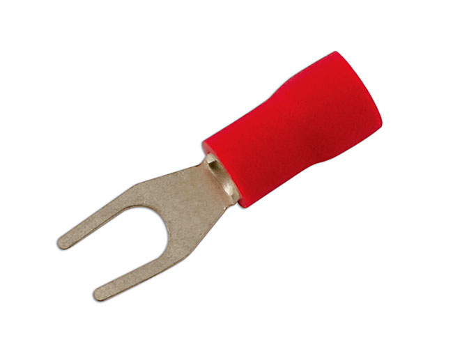 30150 Red Fork Terminal 3.7mm 100pc