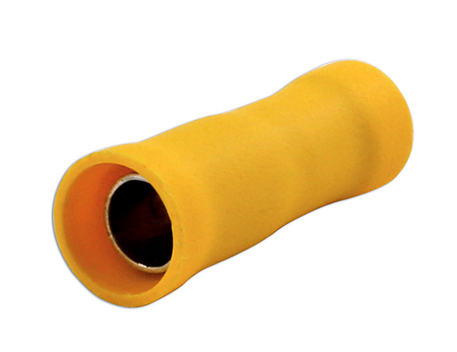 Laser Tools 30216 Yellow Female Bullet Terminal 5.0mm 100pc