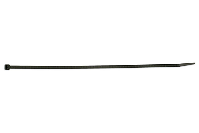 30315 Black Cable Tie 300mm x 4.8mm 100pc