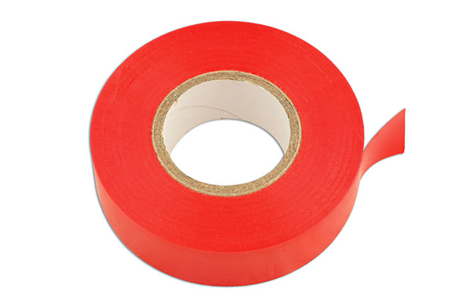 30380 Red PVC Insulation Tape 19mm x 20m 10pc