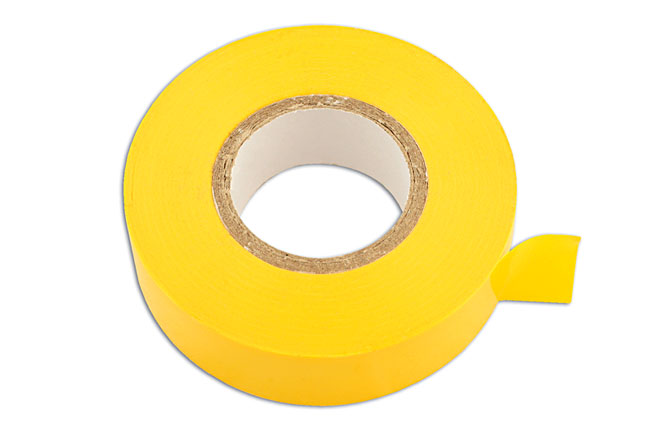 30382 Yellow PVC Insulation Tape 19mm x 20m 10pc